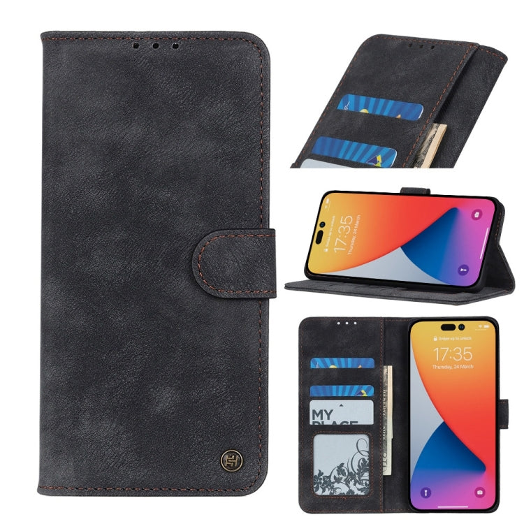 For iPhone 14 Pro Antelope Texture Leather Case