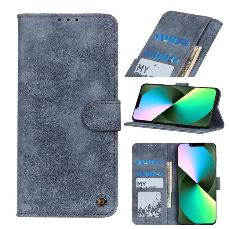 For iPhone 14 Plus Antelope Texture Leather Case