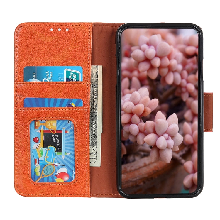 For iPhone 14 Pro Max Nappa Texture Leather Case
