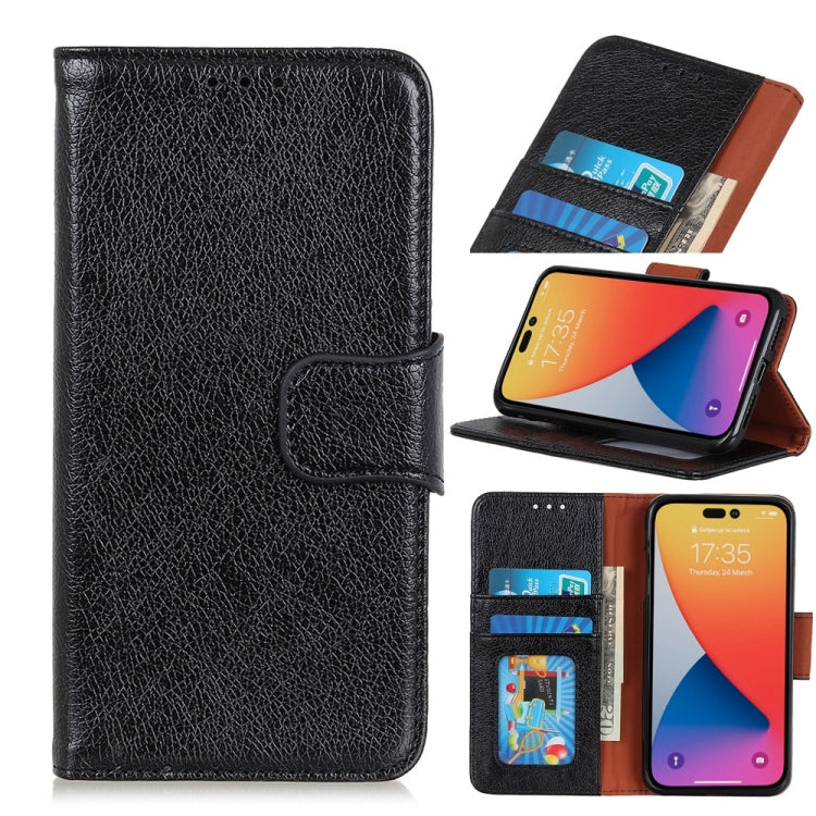 For iPhone 14 Pro Nappa Texture Leather Case