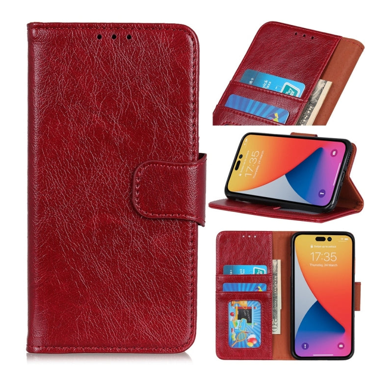 For iPhone 14 Pro Nappa Texture Leather Case
