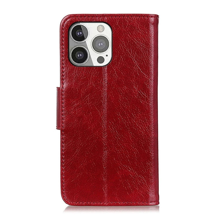 For iPhone 14 Pro Nappa Texture Leather Case