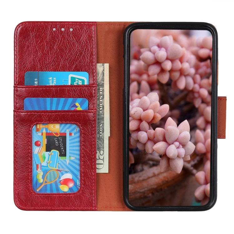 For iPhone 14 Nappa Texture Leather Case