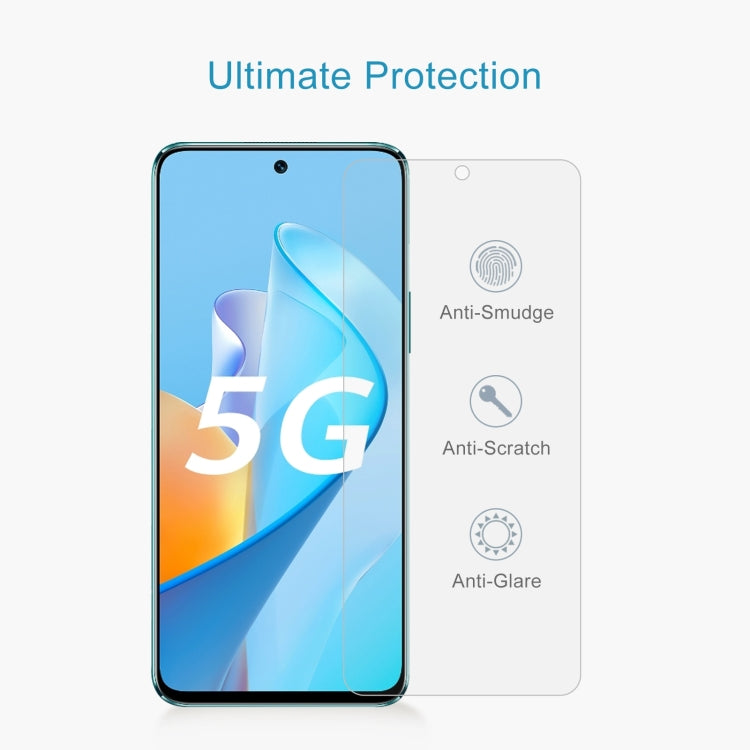 50 PCS 0.26mm 9H 2.5D Tempered Glass Film For Huawei Nzone S7 Pro 5G