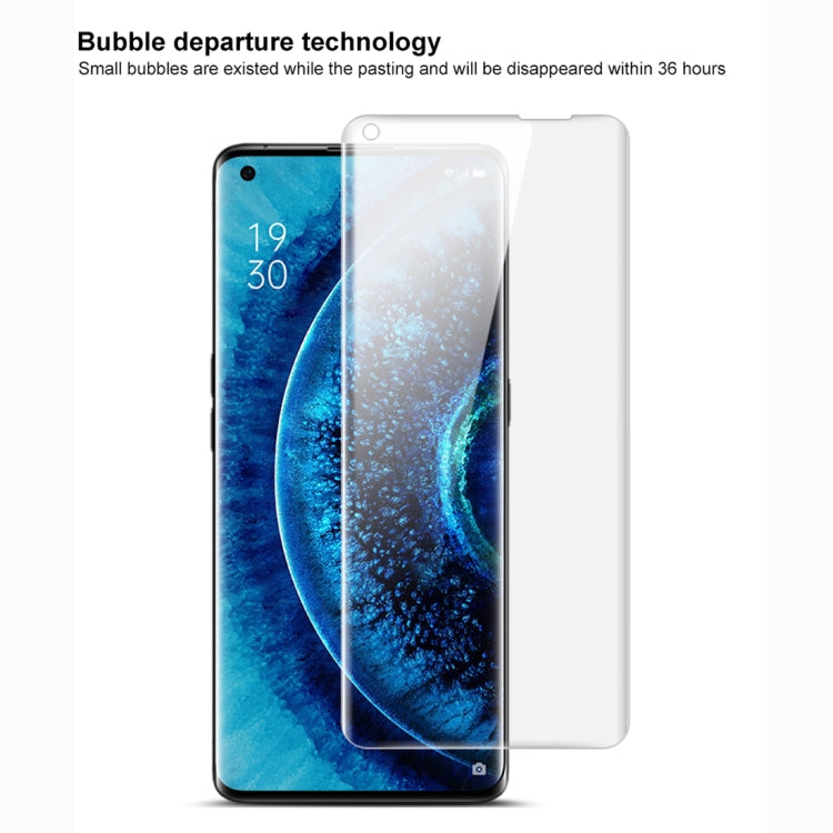 2 PCS IMAK Curved Full Screen Hydrogel Film Front Protector for OPPO Find X2