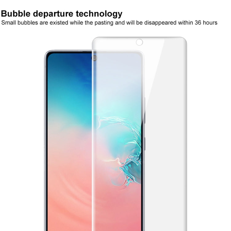2 PCS IMAK Curved Full Screen Hydrogel Film Front Protector for Galaxy S10 Lite / A91