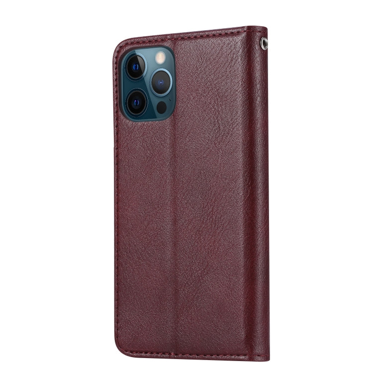 For iPhone 14 Pro Max Knead Skin Texture Leather Case