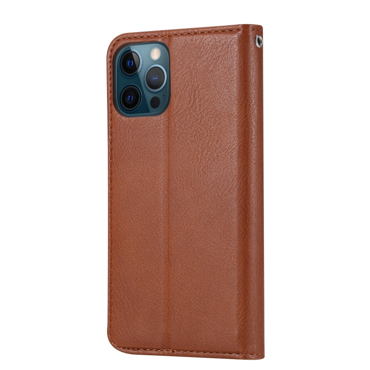For iPhone 14 Pro Max Knead Skin Texture Leather Case