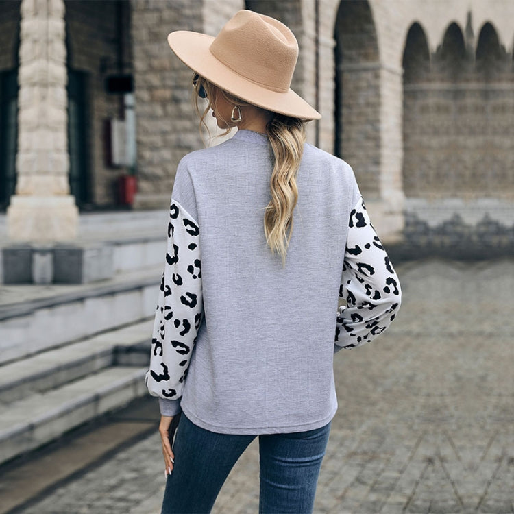 V-neck Long-sleeved Knitted Cutout Sweater, Size: