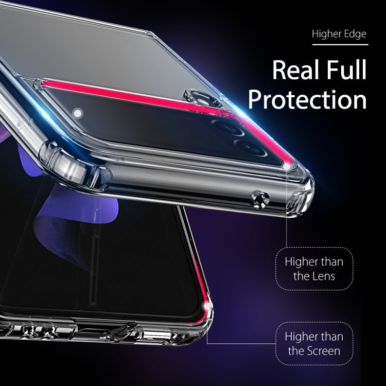 For Samsung Galaxy Z Flip4 5G DUX DUCIS Clin Series PC + TPU Phone(Transparent)