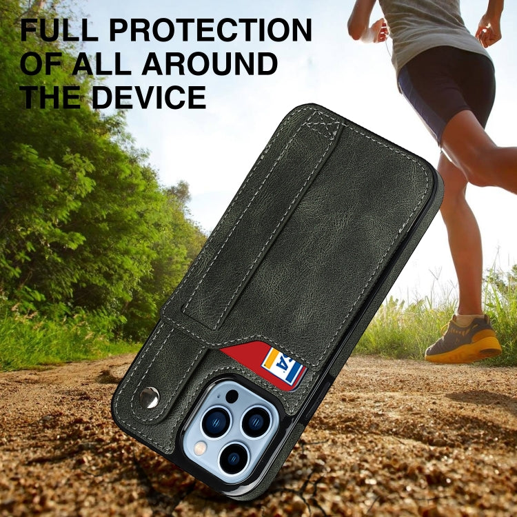 For iPhone 14 Pro Max Wrist Strap Holder Phone Case