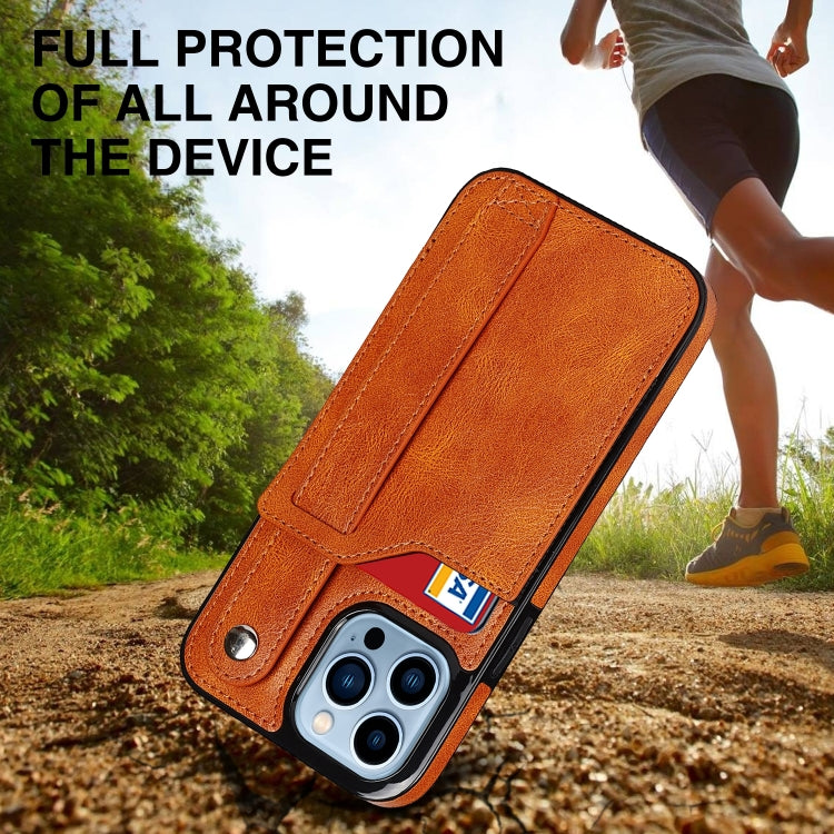 For iPhone 14 Pro Wrist Strap Holder Phone Case