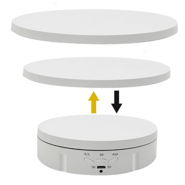 3 in 1 Electric Rotating Display Stand Turntable