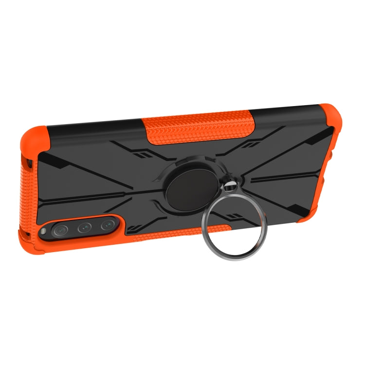 For Sony Xperia 10 IV Armor Bear Shockproof PC + TPU Phone Case with Ring