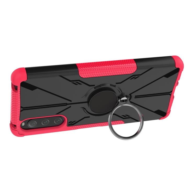For Sony Xperia 10 IV Armor Bear Shockproof PC + TPU Phone Case with Ring