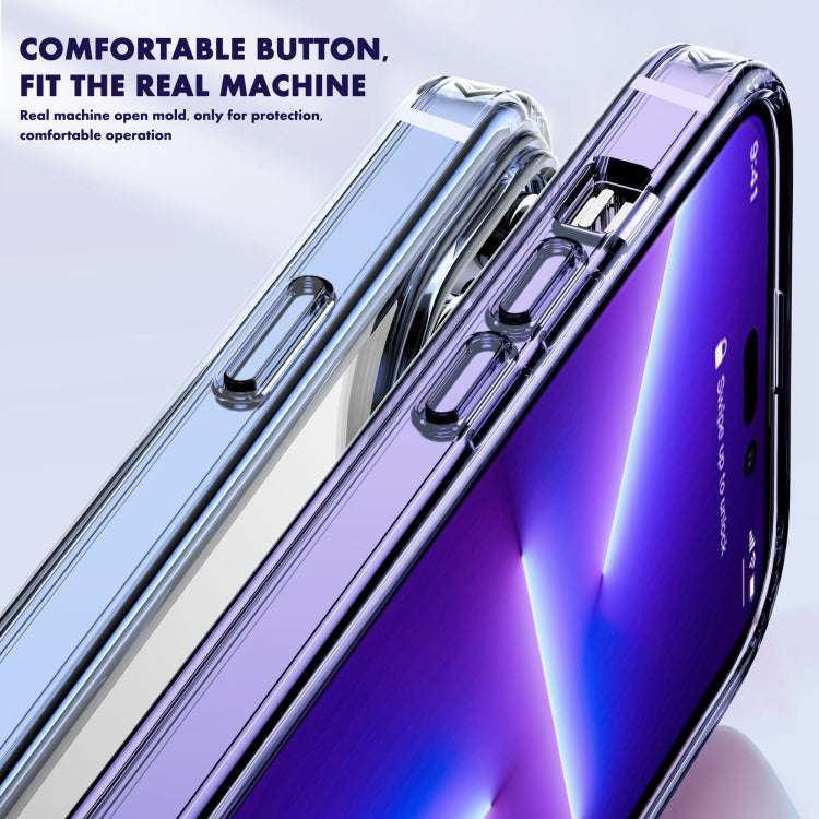 For iPhone 14 Pro Max iPAKY Shockproof PC + TPU Protective Phone Case
