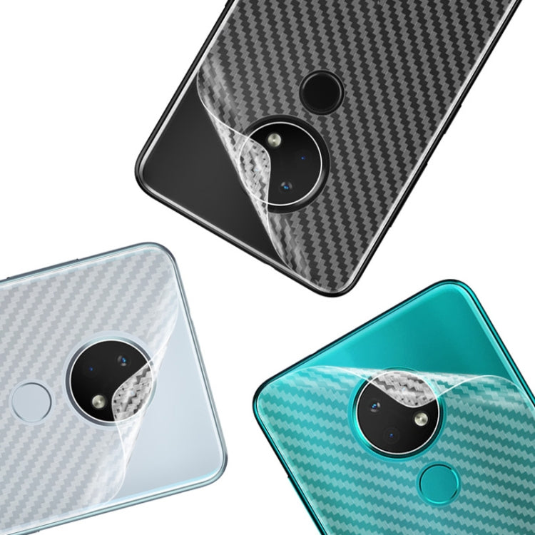 For Nokia 7.2 IMAK Carbon Fiber Pattern PVC Back Protective Film