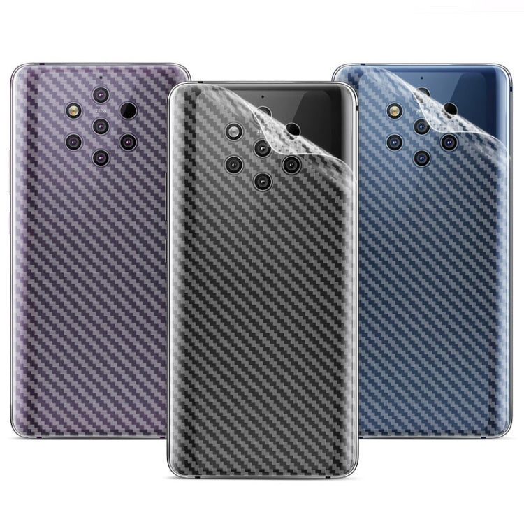 For Nokia 9 PureView IMAK Carbon Fiber Pattern PVC Back Protective Film