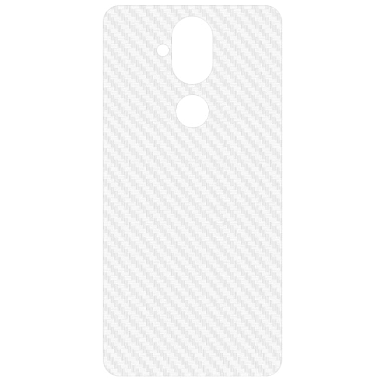 For Nokia X7 / 7.1 Plus IMAK Carbon Fiber Pattern PVC Back Protective Film
