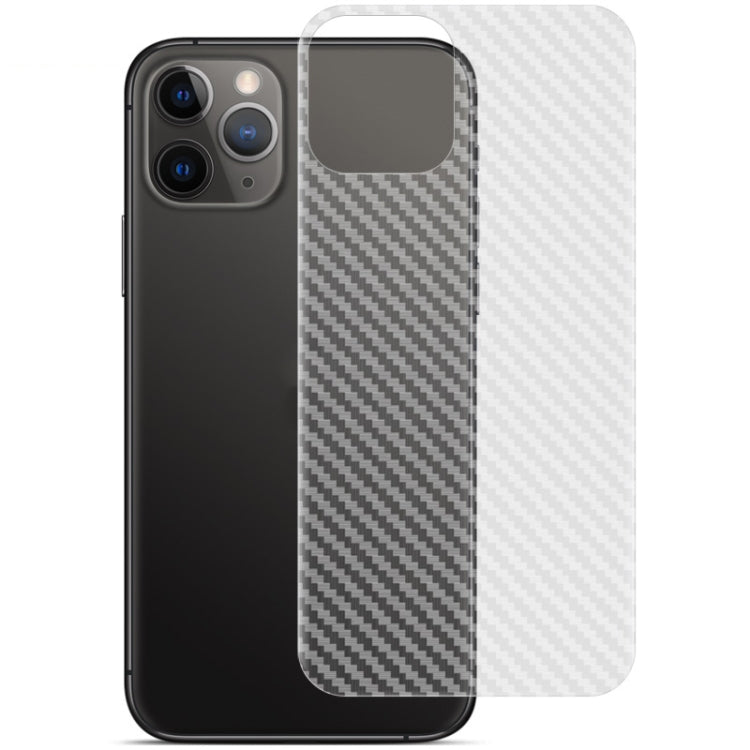 For iPhone 11 Pro IMAK Carbon Fiber Pattern PVC Back Protective Film