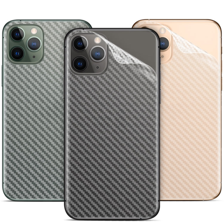 For iPhone 11 Pro IMAK Carbon Fiber Pattern PVC Back Protective Film
