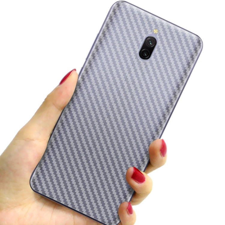 For Xiaomi Redmi 8A IMAK Carbon Fiber Pattern PVC Back Protective Film