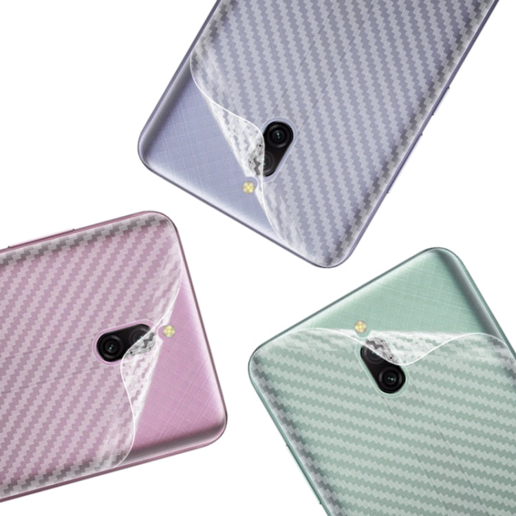 For Xiaomi Redmi 8A IMAK Carbon Fiber Pattern PVC Back Protective Film