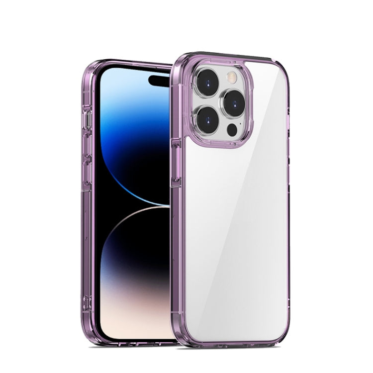 For iPhone 14 Pro Max iPAKY Aurora Series Shockproof PC + TPU Protective Phone Case