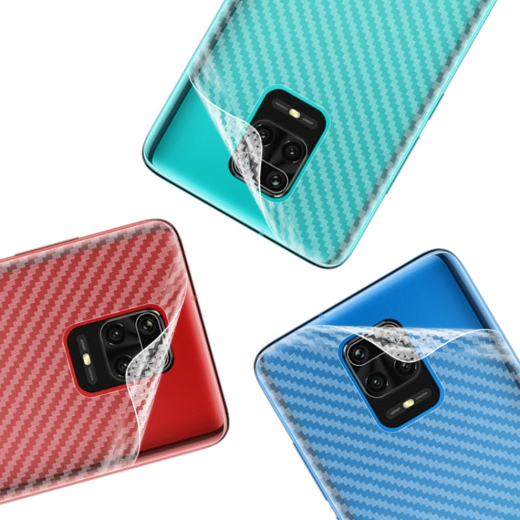 For Xiaomi Redmi Note 9 Pro IMAK Carbon Fiber Pattern PVC Back Protective Film