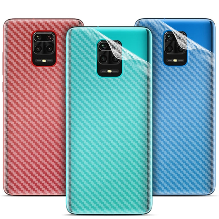 For Xiaomi Redmi Note 9 Pro IMAK Carbon Fiber Pattern PVC Back Protective Film