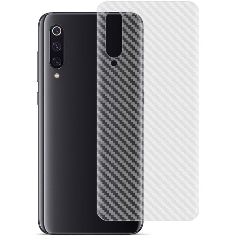 For Xiaomi Mi CC9 IMAK Carbon Fiber Pattern PVC Back Protective Film