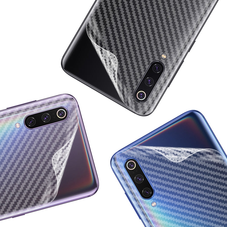 For Xiaomi Mi CC9 IMAK Carbon Fiber Pattern PVC Back Protective Film
