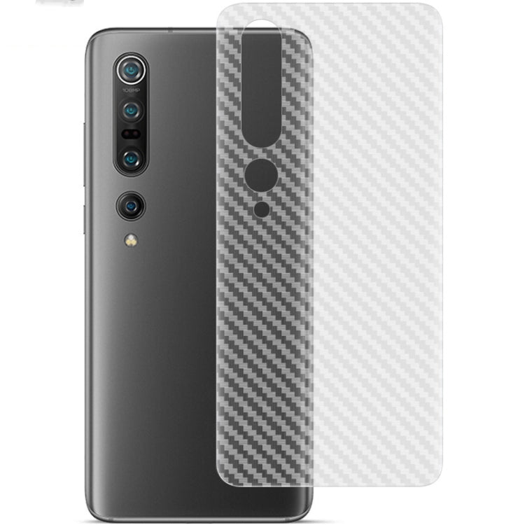 For Xiaomi Mi Note 10 Pro IMAK Carbon Fiber Pattern PVC Back Protective Film