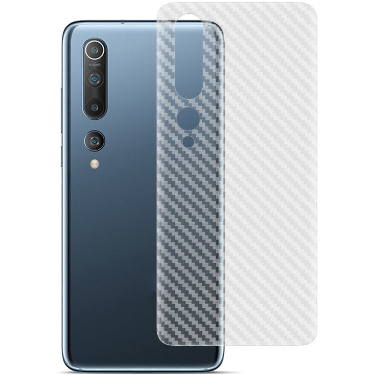 For Xiaomi Mi Note 10 IMAK Carbon Fiber Pattern PVC Back Protective Film