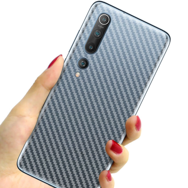 For Xiaomi Mi Note 10 IMAK Carbon Fiber Pattern PVC Back Protective Film