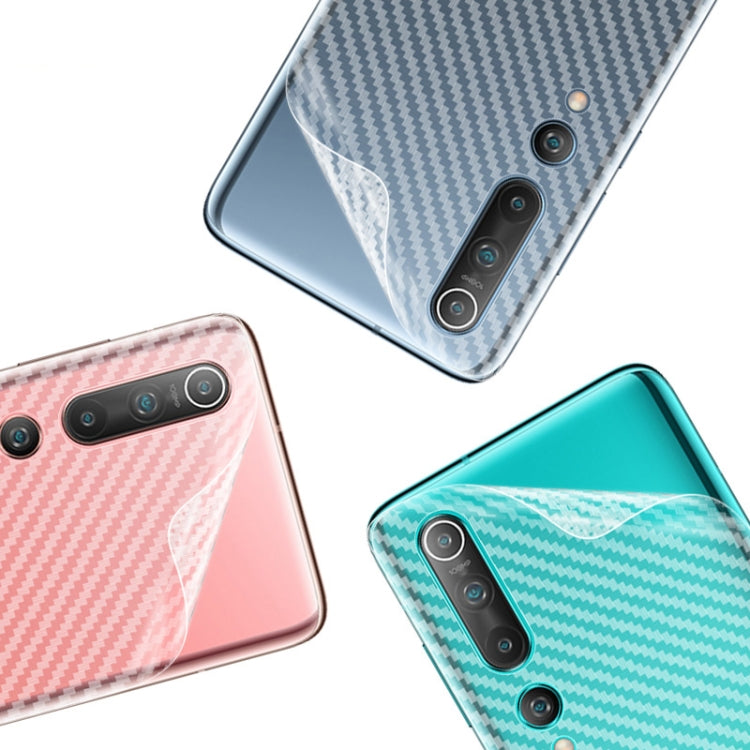 For Xiaomi Mi Note 10 IMAK Carbon Fiber Pattern PVC Back Protective Film