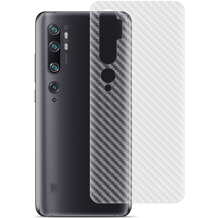 For Xiaomi Mi CC9 Pro IMAK Carbon Fiber Pattern PVC Back Protective Film
