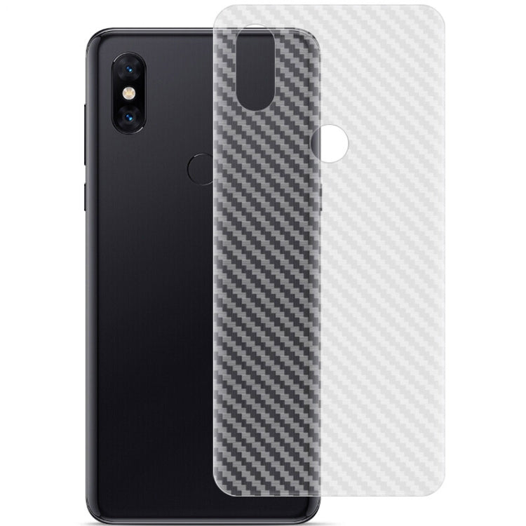 For Xiaomi Mi Mix 3 IMAK Carbon Fiber Pattern PVC Back Protective Film