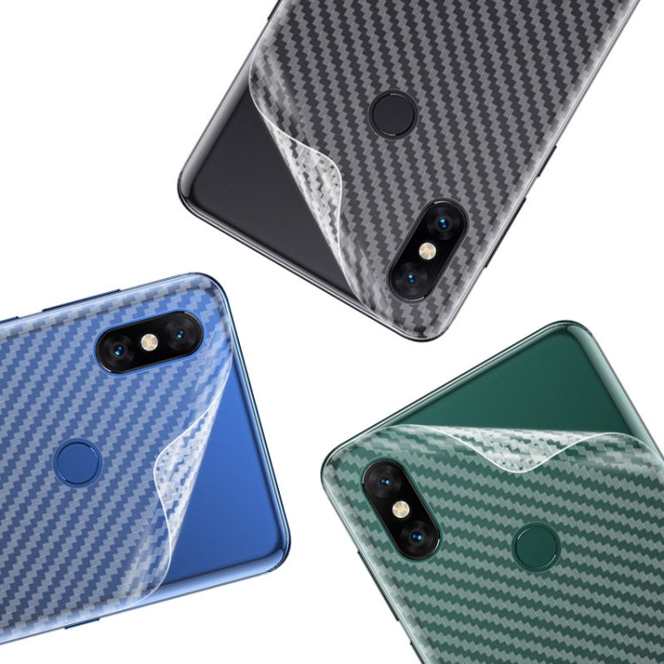 For Xiaomi Mi Mix 3 IMAK Carbon Fiber Pattern PVC Back Protective Film