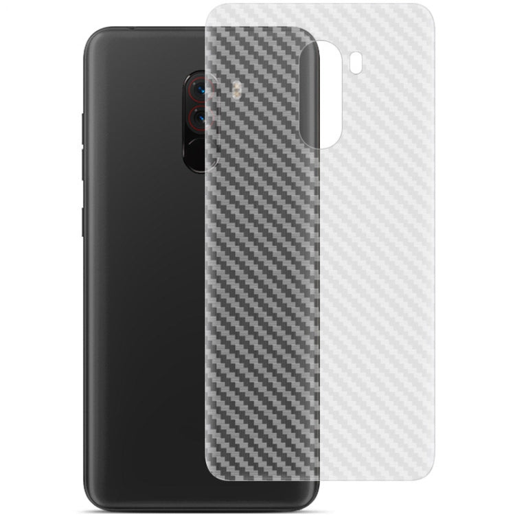 For Xiaomi Pocophone F1 IMAK Carbon Fiber Pattern PVC Back Protective Film