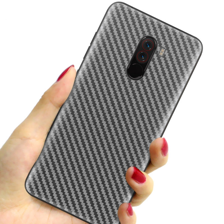 For Xiaomi Pocophone F1 IMAK Carbon Fiber Pattern PVC Back Protective Film