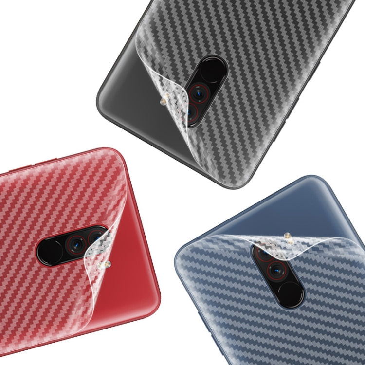 For Xiaomi Pocophone F1 IMAK Carbon Fiber Pattern PVC Back Protective Film