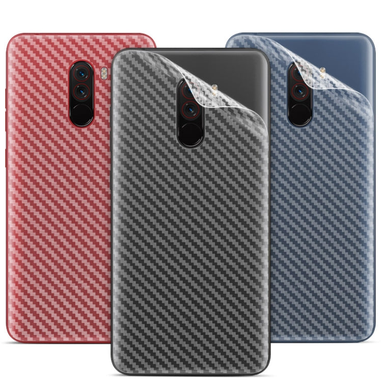 For Xiaomi Pocophone F1 IMAK Carbon Fiber Pattern PVC Back Protective Film