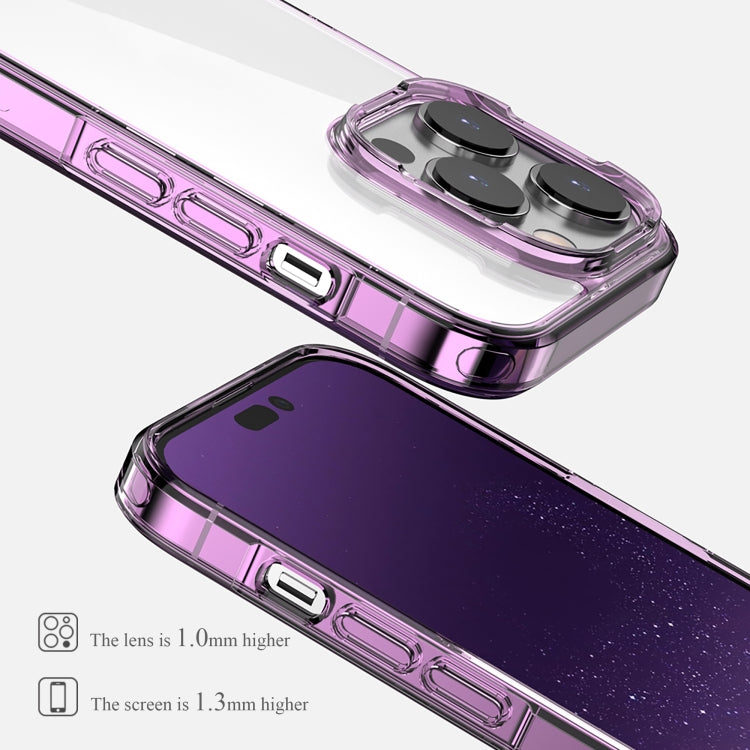 For iPhone 13 Pro Max iPAKY Aurora Series Shockproof PC + TPU Protective Phone Case