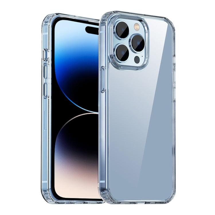For iPhone 14 Pro iPAKY Shockproof PC + TPU Protective Phone Case(Transparent)