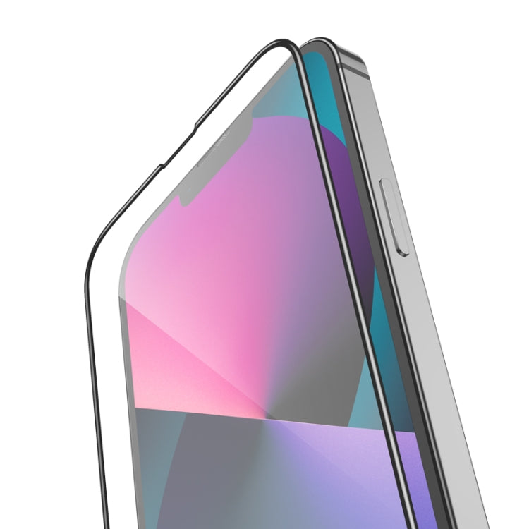 For iPhone 14 Plus / 13 Pro Max hoco A12 Plus Nano 3D Full Screen Edges Protection Tempered Glass
