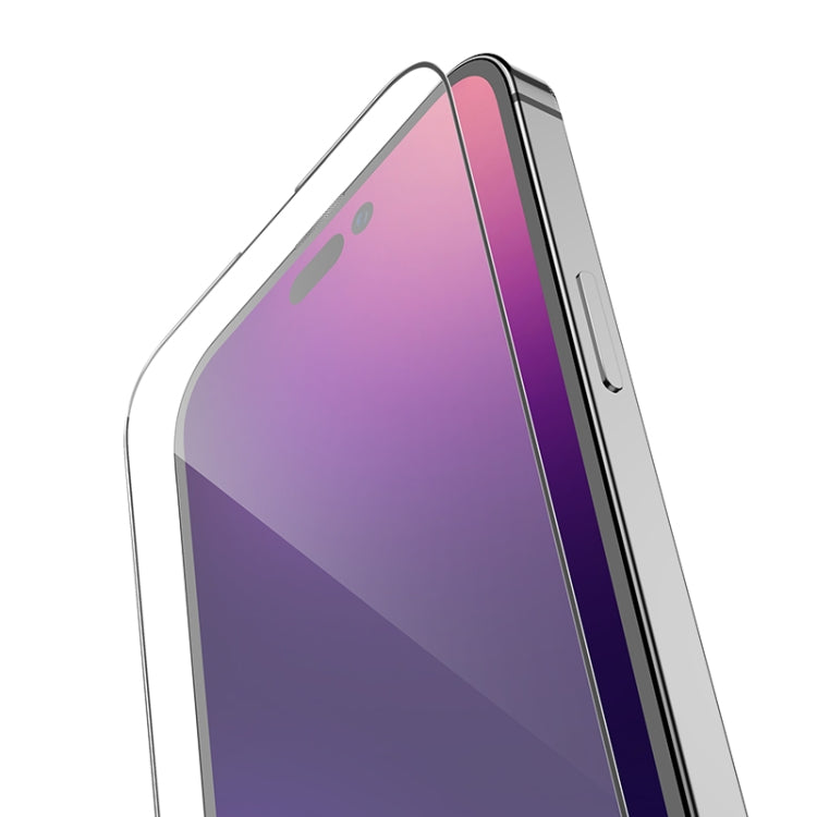 For iPhone 14 Pro hoco A12 Plus Nano 3D Full Screen Edges Protection Tempered Glass For iPhone 14 Pro