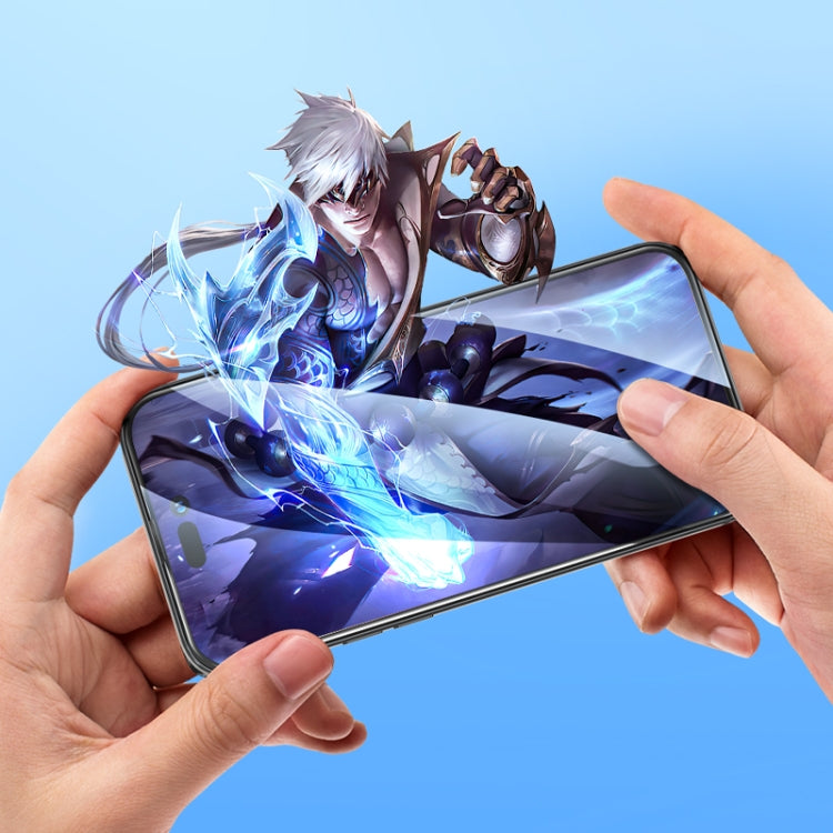 For iPhone 14 Pro hoco A12 Plus Nano 3D Full Screen Edges Protection Tempered Glass For iPhone 14 Pro