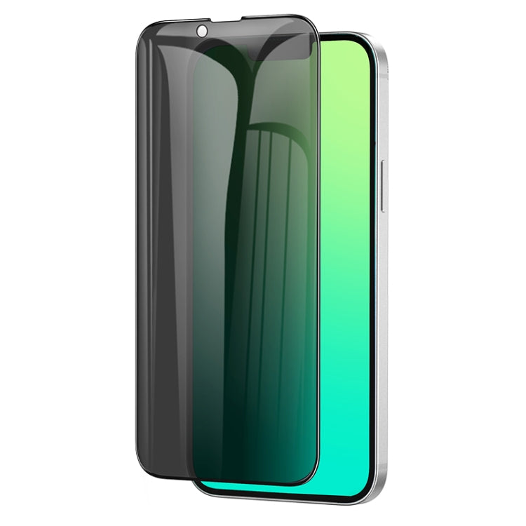 For iPhone 14 / 13 / 13 Pro hoco A12 Pro Nano 3D Full Screen Edges Protection Privacy Tempered Glass Film