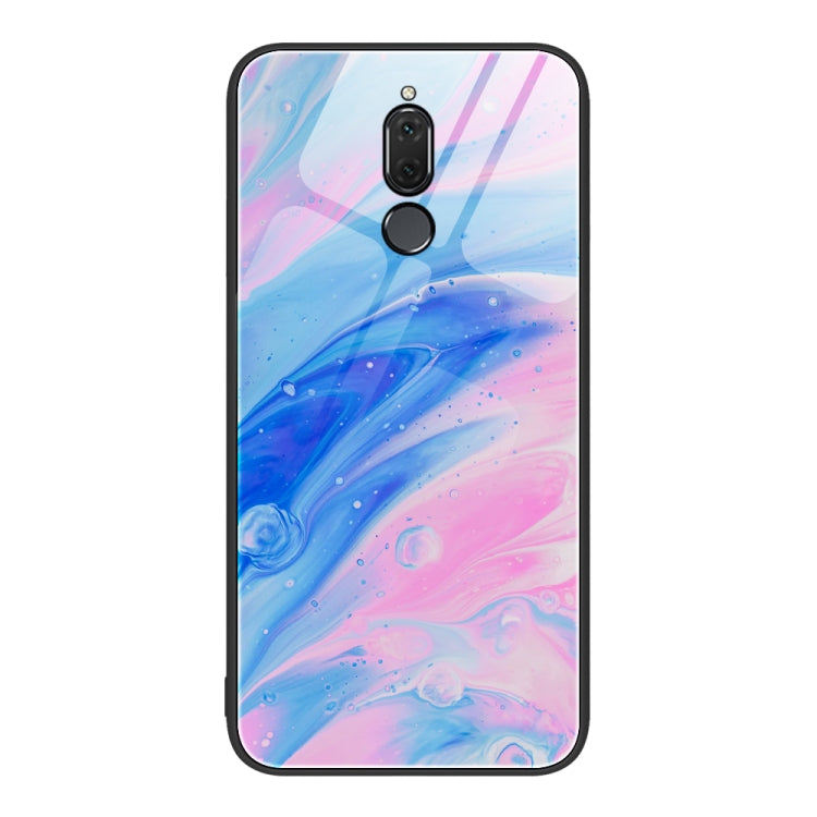 For Huawei Maimang 6 Marble Pattern Glass Protective Phone Case